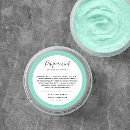 Liste der Farbzuweisungen für die bearbeitbaren Gr Runder Aufkleber