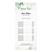 Liste der grünen Preise Werbekarte (Vorne)