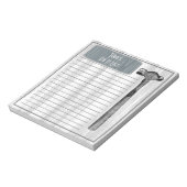 Liste der Hammerkorrekturen Notizblock (Rotiert)