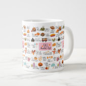 Liste der Herbstöffel Jumbo-Tasse (Vorderseite Rechts)