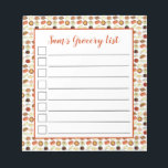 Liste der indischen Mithai-Süßigkeiten für Lebensm Notizblock<br><div class="desc">In der Illustration finden Sie eine Auswahl an köstlichen Mithai (indische Süßigkeiten). Zu den Süßigkeiten dieses Designs zählen Rasgulla, Sandesh, Kaju Katli, Laddu, Barfi, Mysore Pak, Gulab Jamun, Malpua, Modak, Kulfi, Kalakand, Petha, Gujia, Jalebi und Chikki. Ideal für alle, die indische und indische Küche Lieben haben. Dieses Design ist auch...</div>