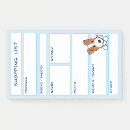 Liste der JRT-Hunde Post-it Klebezettel