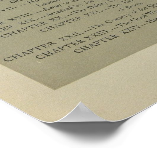 Liste der Kapitel Poster (Ecke)