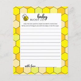 Liste der kleinen Bee Baby-Eimer