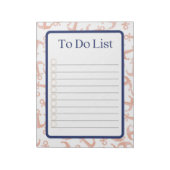 Liste der Küstenthemen Notizblock (Rotiert)