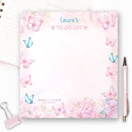 Liste der Lila Blumenbezeichnungen im Schmetterlin Notizblock