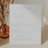 Liste der Minimalistischen Beige-Bar Sockelschild