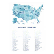 Liste der Nationalparks in den Staaten