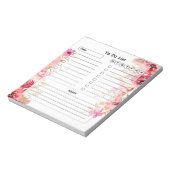 Liste der niedlichen Blumen Notizblock (Rotiert)