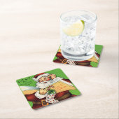 Liste der Nizzaer Leute Rechteckiger Pappuntersetzer (Vor Ort)