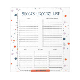 Liste der personalisiert gestrichenen Punkte - Not Notizblock