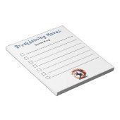 Liste der Personalisierten Aufschläge Notizblock (angewinkelt)