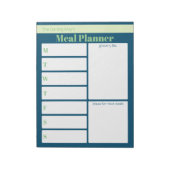 Liste der personalisierten Blumenkochplatten Notizblock (Rotiert)