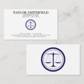 Liste der Rechtsanwälte Visitenkarte (Vorne/Hinten)