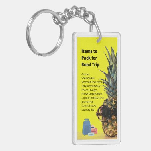 Liste der Reiseverpackungen Schlüsselanhänger (Vorderseite links)