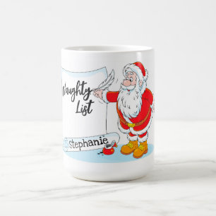 Liste der Ungläubigen des Weihnachtsmanns Kaffeetasse