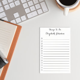 Liste der vorlagengebundenen Personalisierten Chec Post-it Klebezettel