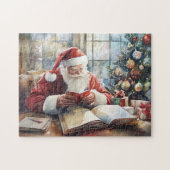 Liste des Weihnachtsmanns Puzzle (Horizontal)