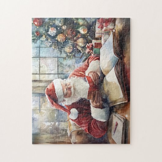 Liste des Weihnachtsmanns Puzzle (Vertikal)