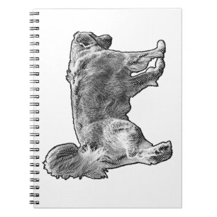 Liste Dezember Golden Notizblock