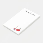 Liste für Klempner Post-it Klebezettel (angewinkelt)