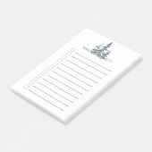 Liste für Männer Personalisiert | Evergreen Post-it Klebezettel (angewinkelt)