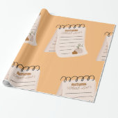 Liste Herbstcheckliste Geschenkpapier (Ungerollt)
