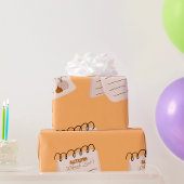 Liste Herbstcheckliste Geschenkpapier