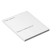 Liste ist lustig notizblock (angewinkelt)