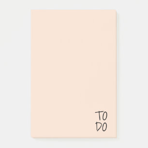 Liste Minimalistisch ausführen Post-it Klebezettel