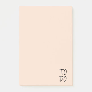 Liste Minimalistisch ausführen Post-it Klebezettel