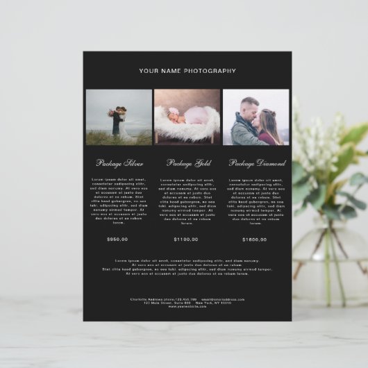 Liste Modern (Stehend Vorderseite)