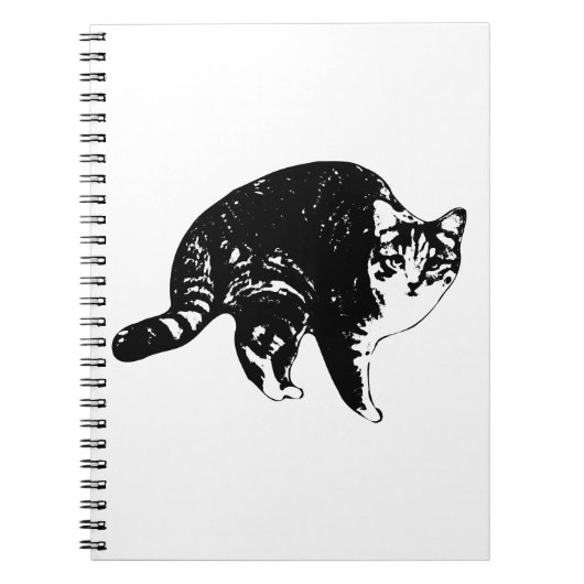 Liste Nacht Tabby Pläne Notizblock (Vorderseite)