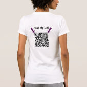 Liste oben lesen T-Shirt (Rückseite)