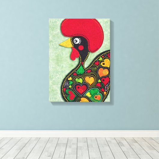 Liste Portugals Leinwanddruck (Insitu (Holzboden))