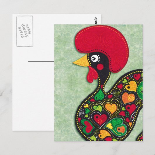 Liste Portugals Postkarte (Vorne/Hinten)