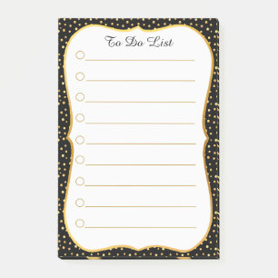 Liste Post-it Klebezettel