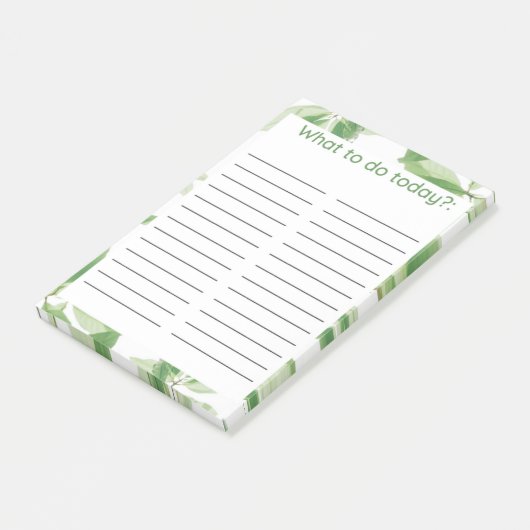 LISTE: POST-IT KLEBEZETTEL (angewinkelt)