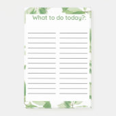 LISTE: POST-IT KLEBEZETTEL (Vorderseite)