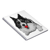 Listen neben Red Cheer Notizblock (Rechte Seite)