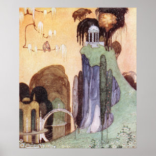 Listen Sie, ah, Liste durch Kay Nielsen auf Poster