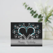 Listen to My Heart Postkarte (Stehend Vorderseite)