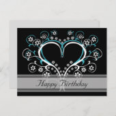 Listen to My Heart Postkarte (Vorne/Hinten)