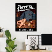Lister Metal Dogs plakat (Heimbüro)