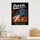 Lister Metal Dogs plakat (Küche)