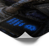 Listige / Weberin / Textilfabrik Poster (Ecke)