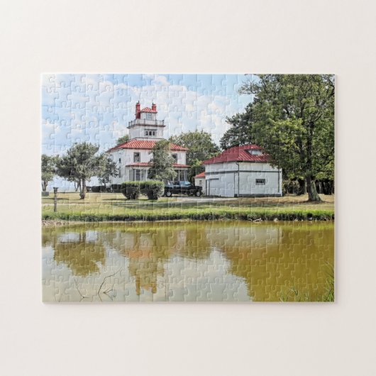 Liston Front Range Lighthouse, Delaware Puzzle (Horizontal)