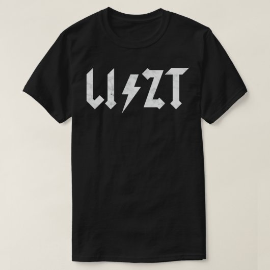 Liszt Rocks T-Shirt (Design vorne)