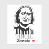 Liszt Sticker (Blatt)