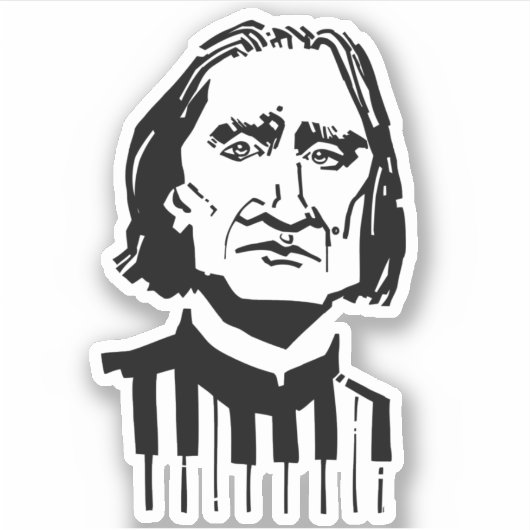 Liszt Sticker (Vorderseite)